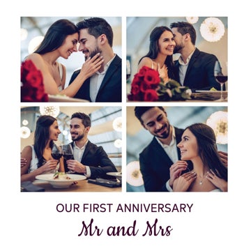 Picture of Our First Anniversary - 8x8