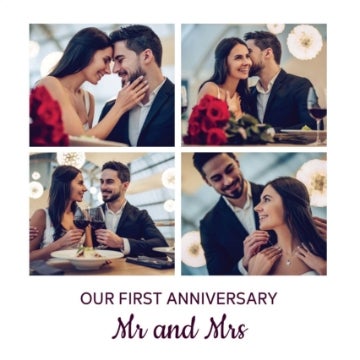 Picture of Our First Anniversary - 12x12