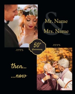 Picture of 50th Anniversary - 36x24
