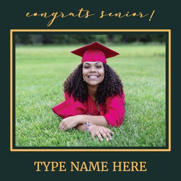 Picture of Congrats senior - 8x8
