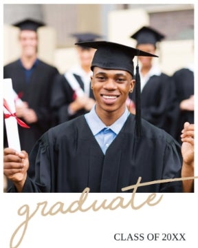 Picture of Graduate 2021 photo - 20x16