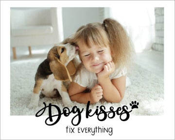 Picture of Dog Kisses - 11x14