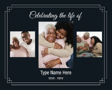 Picture of Celebrating the life- 16x20