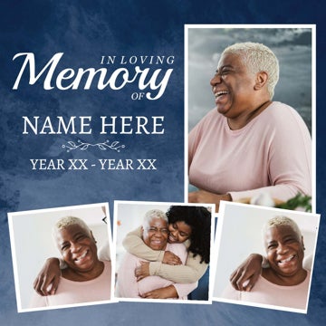Picture of In loving memory 4 Photo - 12x12