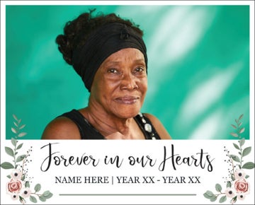 Picture of Forever in our hearts - 11x14