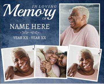 Picture of In loving memory 4 Photo - 30x40