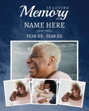 Picture of In loving memory 4 Photo - 24x18