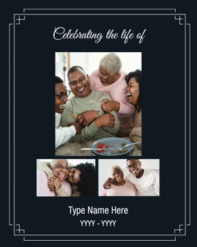 Picture of Celebrating the life - 24x18