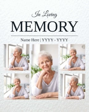 Picture of In loving memory 2 - 40x30
