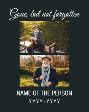 Picture of Gone,but not forgotten - 40x30