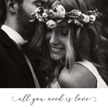 Picture of All you need is love - 8x8