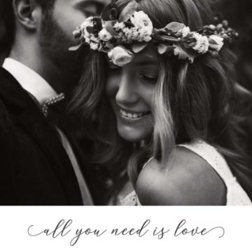 Picture of All you need is love - 12x12