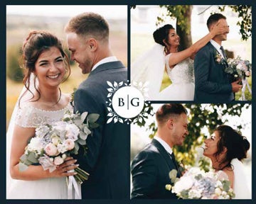 Picture of Wedding monogram - 11x14