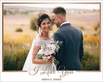 Picture of I Love You - 18x24