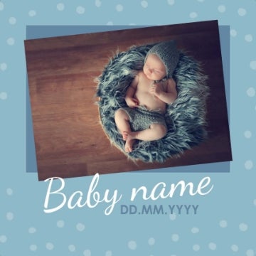 Picture of Welcome Baby - 12x12