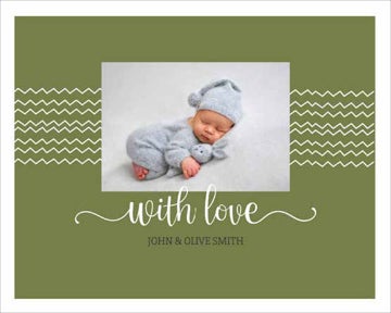 Picture of With Love Boy - 24x36