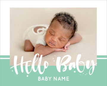 Picture of Hello Baby - 30x40