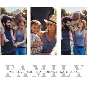 Picture of We Love Family - 8x8