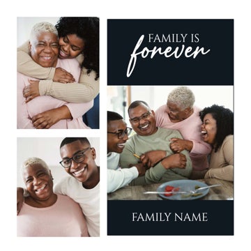 Picture of Family is forever - 8x8