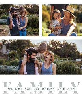 Picture of We Love Family - 24x18