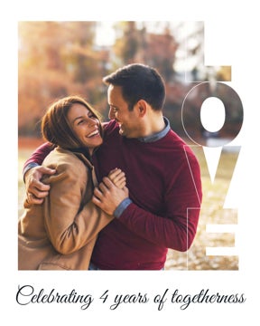 Picture of Love 1-Anniversary - 24x18