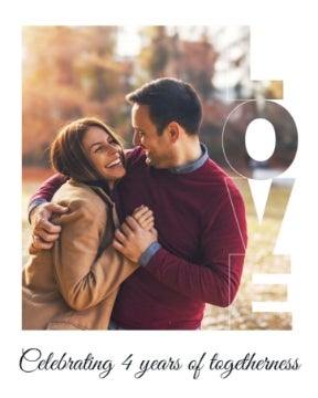 Picture of Love 1-Anniversary - 40x30