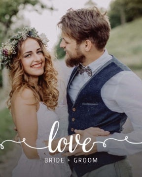 Picture of Love-typo - 20x16