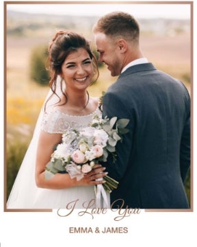Picture of I Love You - 40x30