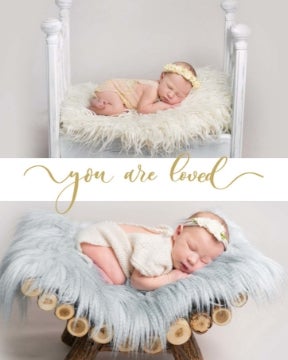 Picture of You are loved - 20x16