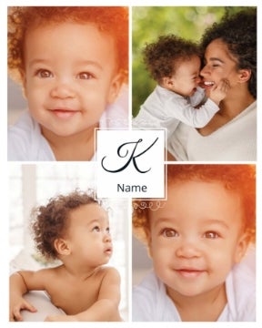 Picture of Monogram letter - 36x24