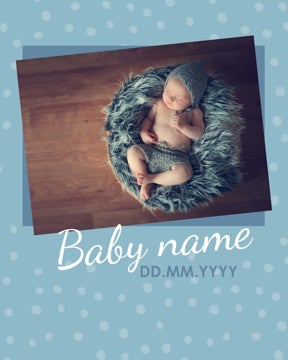 Picture of Welcome Baby - 40x30
