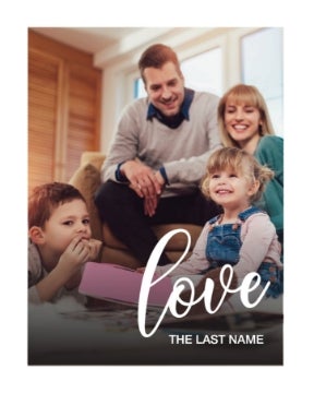 Picture of Love-Family - 14x11