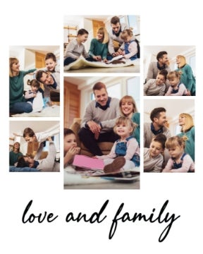 Picture of Love and Family - 20x16