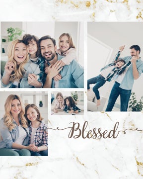 Picture of Blessed-4 Image - 36x24