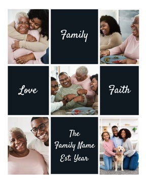 Picture of Family-5 photo - 40x30