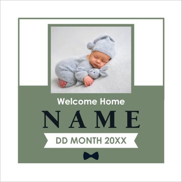 Picture of Welcome Home Boy - 8x8