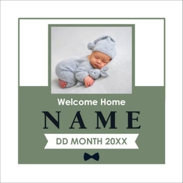 Picture of Welcome Home Boy - 12x12