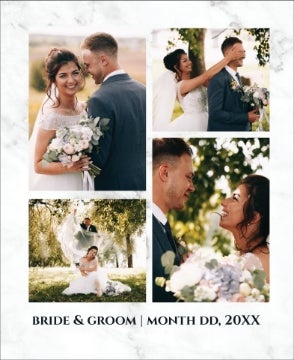 Picture of Wedding collage - 40x30