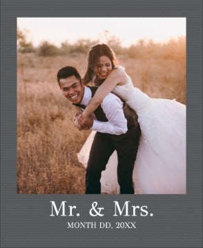 Picture of Mr. & Mrs. - 40x30
