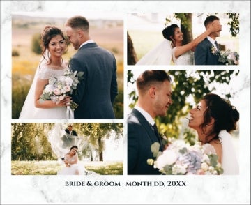 Picture of Wedding collage - 11x14