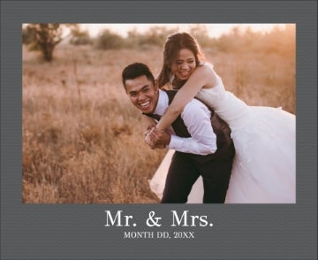 Picture of Mr. & Mrs. - 18x24