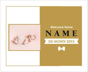 Picture of Welcome Home Girl - 24x36