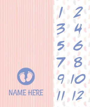 Picture of Baby-04 60x50 Fleece