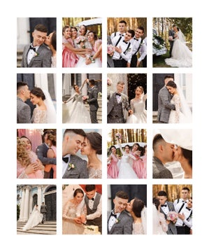 Picture of Blanket Collage -05 60x50 Sherpa