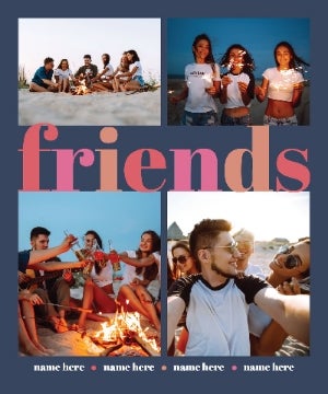 Picture of Friends-07 60x50 Plush (No Bleed)