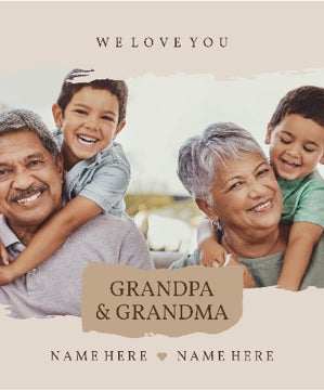 Picture of Grandparents-03 60x50 Fleece