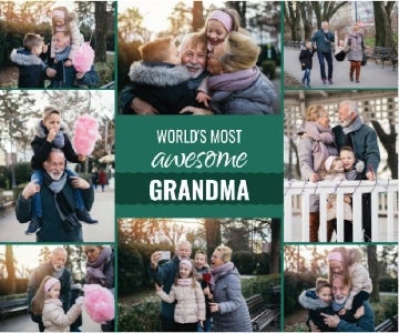 Picture of Grandparents-04 50x60 Sherpa