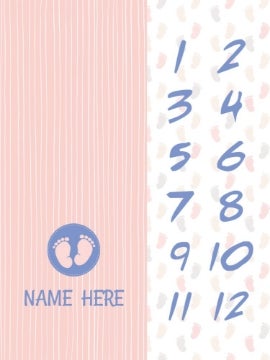 Picture of Baby-04 40x30 Plush Fleece (No Bleed)