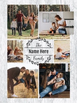 Picture of Family-13 40x30 Plush Fleece (No Bleed)