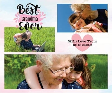 Picture of Grandparents-01 30x40 Plush Fleece (No Bleed)